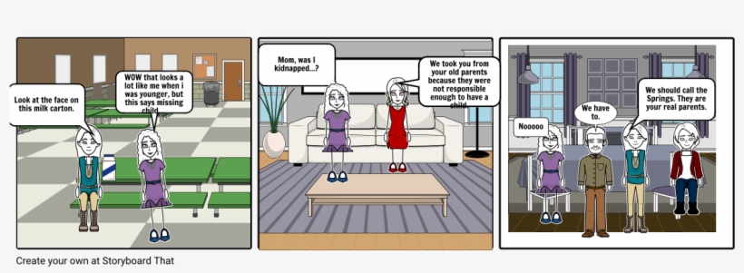 The Face On The Milk Carton - Cartoon, transparent png download