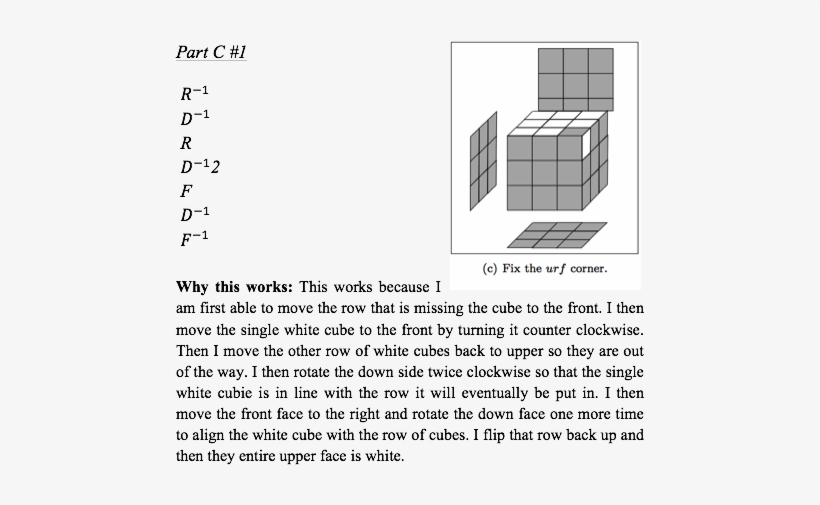 You - Rubik's Cube Algebra, transparent png download