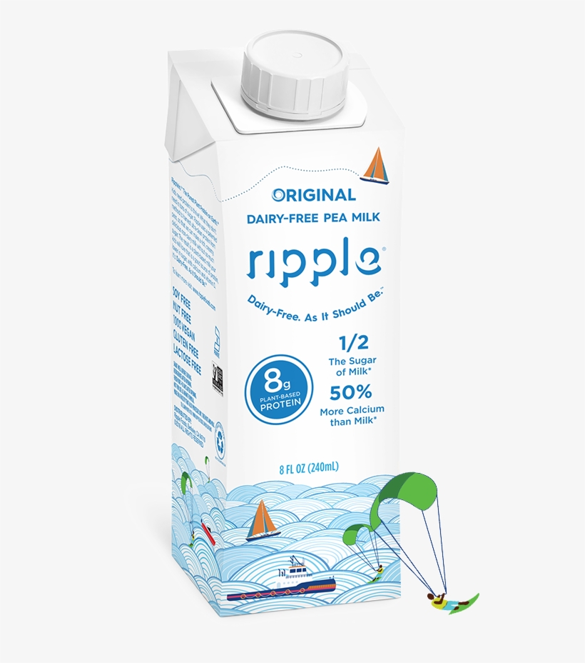 Ripple Milk Just For Kids - Ripple Pea Milk Kids, transparent png download