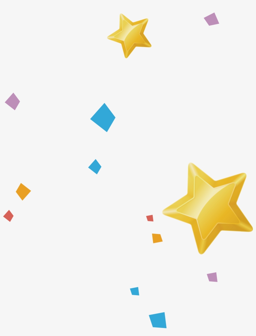 Stars Vector Background - Stars Vector, transparent png download