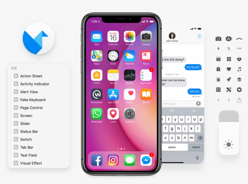 Tech21 Evo Check Cover For Iphone X - White/clear, transparent png download