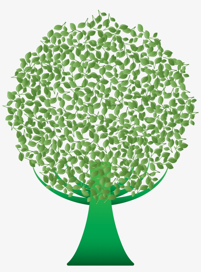 Abstract Green Png - Arvore Abstrata Png, transparent png download