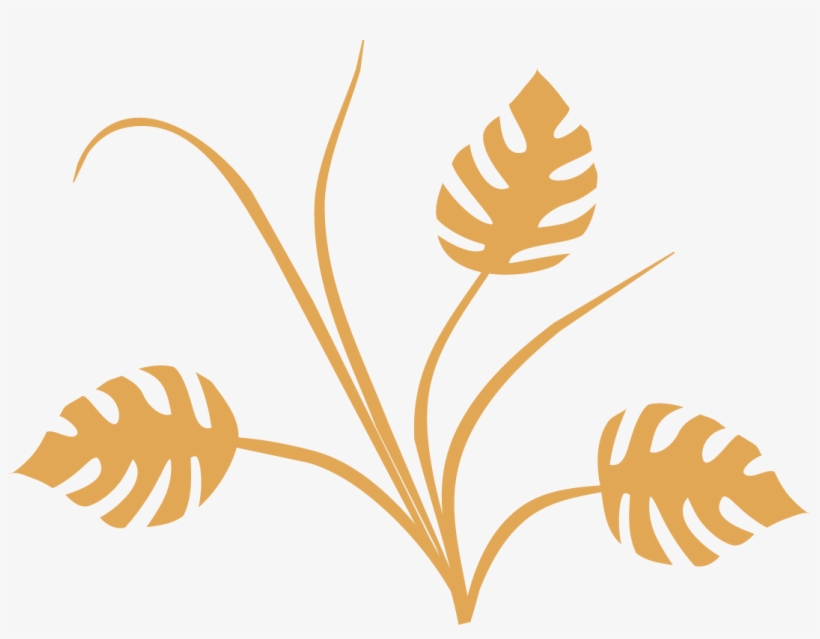 Gold Leaf - Illustration, transparent png download