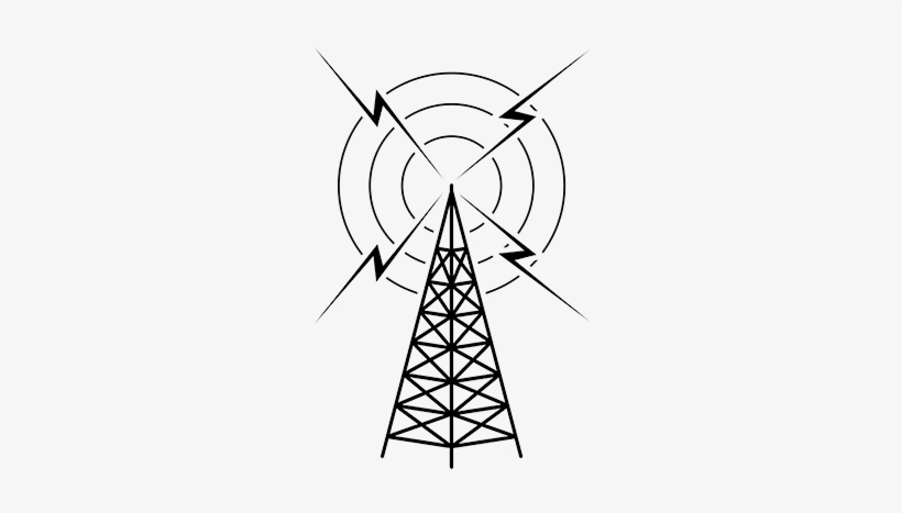 Clip Arts Related To - Radio Tower Clipart, transparent png download