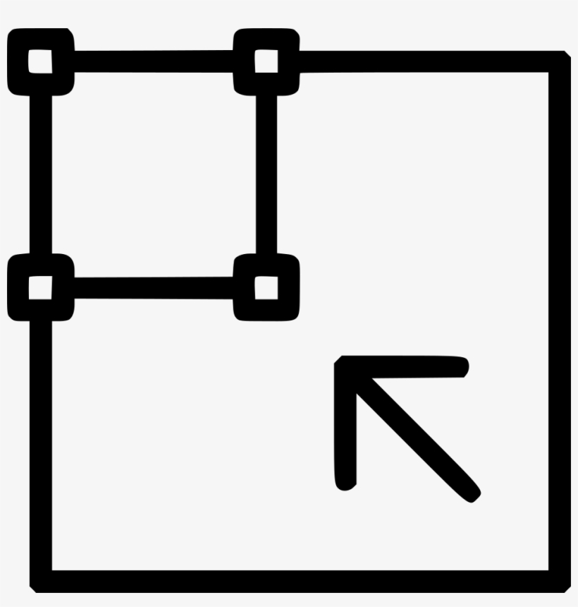 Tool Box Scale Small Arrow Comments - Cuadrado Icono, transparent png download