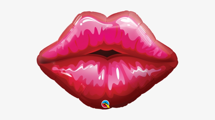 Beso Metálico - Kiss - Lips Balloons, transparent png download