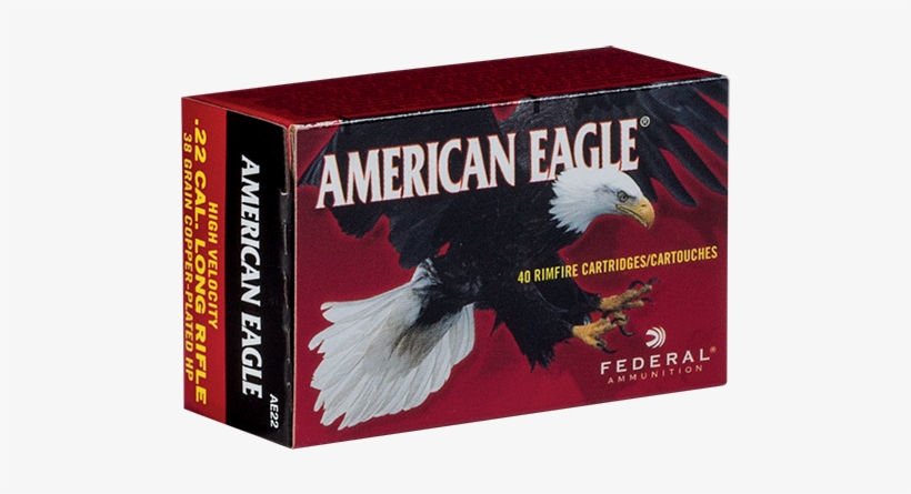 22 Lr Hv American Eagle 40gr Solid, transparent png download