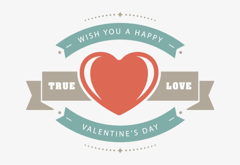 Clip Art - Retro Heart Png, transparent png download