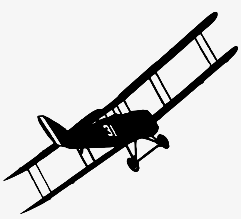This Free Icons Png Design Of Biplane Flying, transparent png download