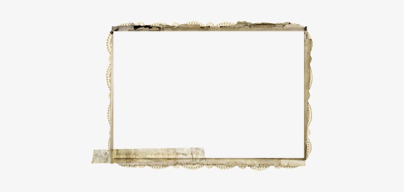 Stacked Torn Paper & Lace - Frames Graphics, transparent png download