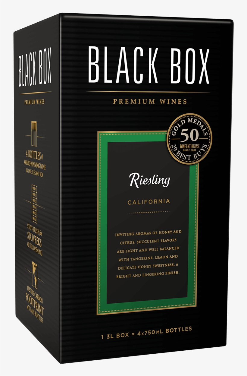 Black Box Riesling - Black Box Wine, transparent png download