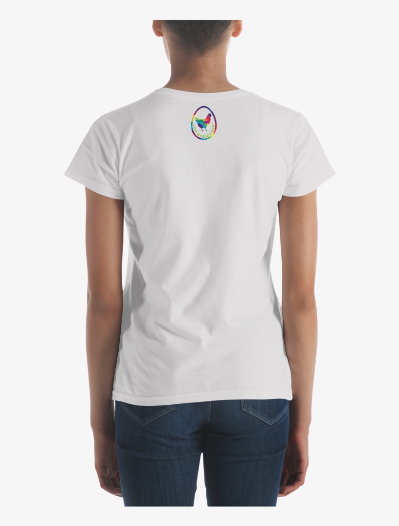 Watercolor Holstein Cow Women's T-shirt - T-shirt, transparent png download