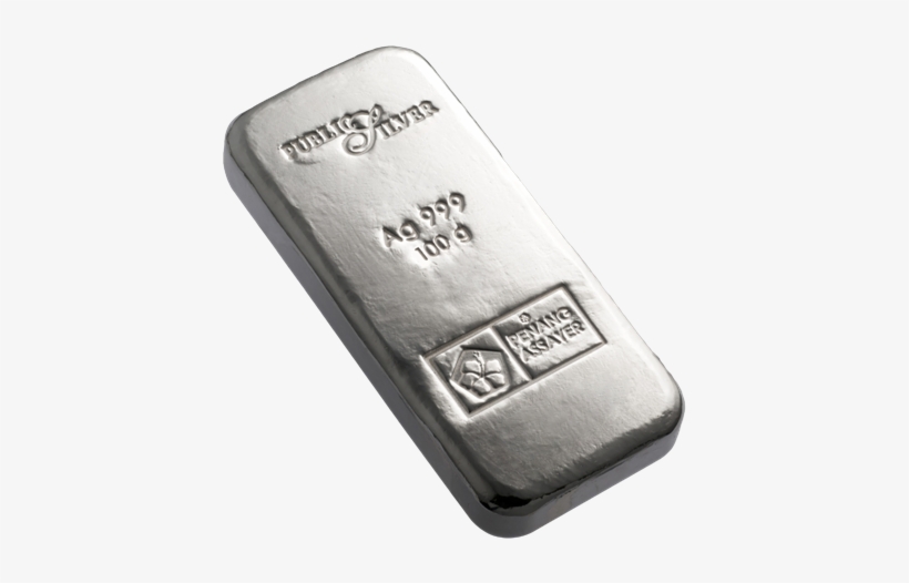 Best Free Silver Png Picture - Silver 100g Public Gold, transparent png download