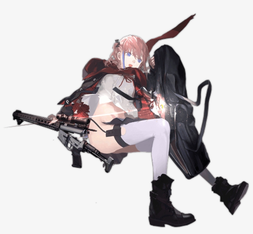 Damaged - Girls Frontline Ar 15, transparent png download