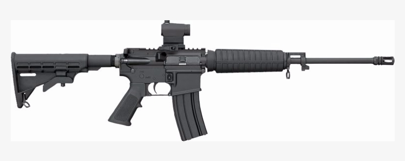 The Dpms Oracle Ar 15 Semi Auto Rifle Review >> The - Bushmaster Quick Response 5.56 223 Semiautomatic Carbine, transparent png download