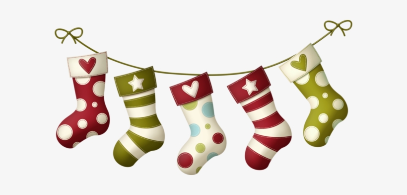 Christmas Stockings 77 Png 600 X - Christmas Socks Png, transparent png download