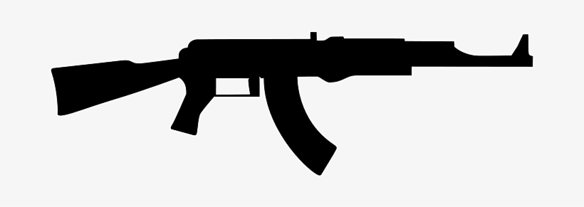 Generally Lubrication Happens After The Process Of - Black Ak 47 Png, transparent png download