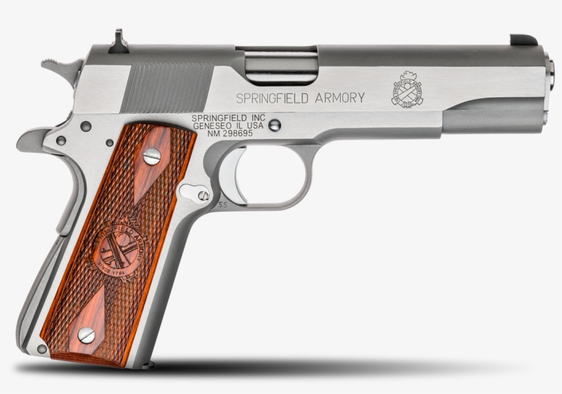 Image Free Download Best Handguns Top Caliber - Springfield Armory 1911, transparent png download