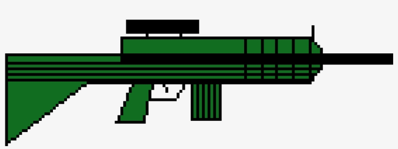 Green Ar-15 - Ar-15 Style Rifle, transparent png download
