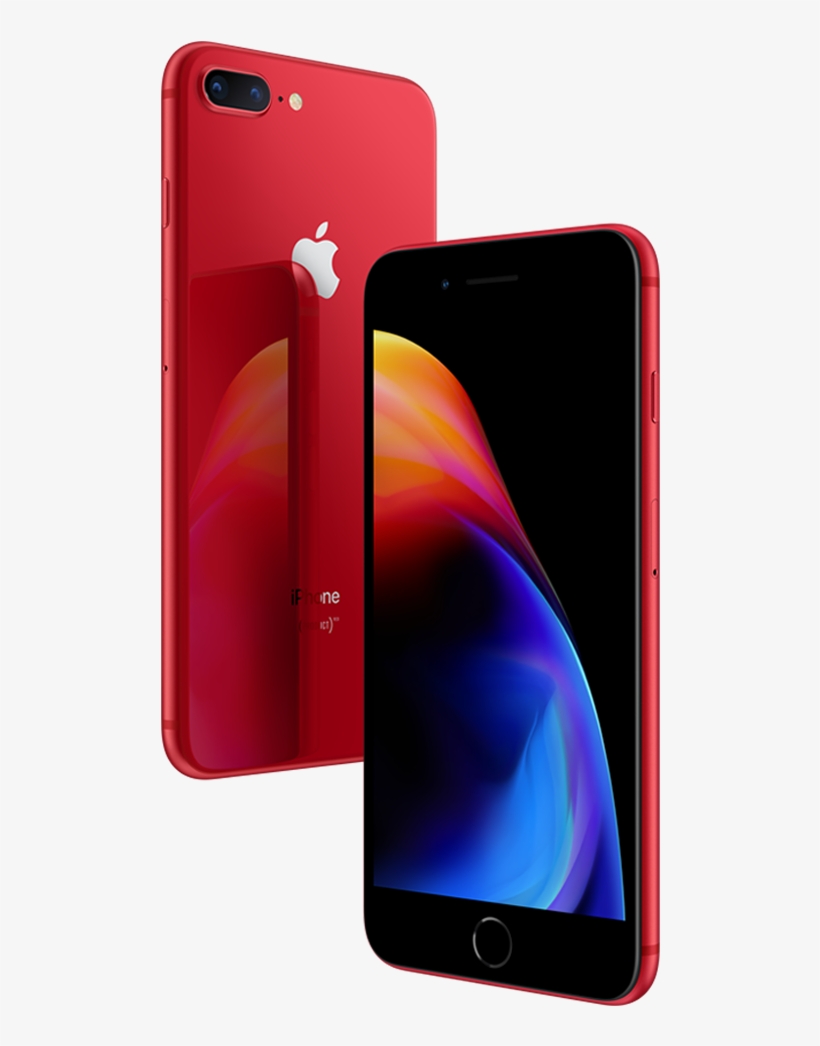 Iphone 8 Plus Red - Iphone 8 64 Red, transparent png download