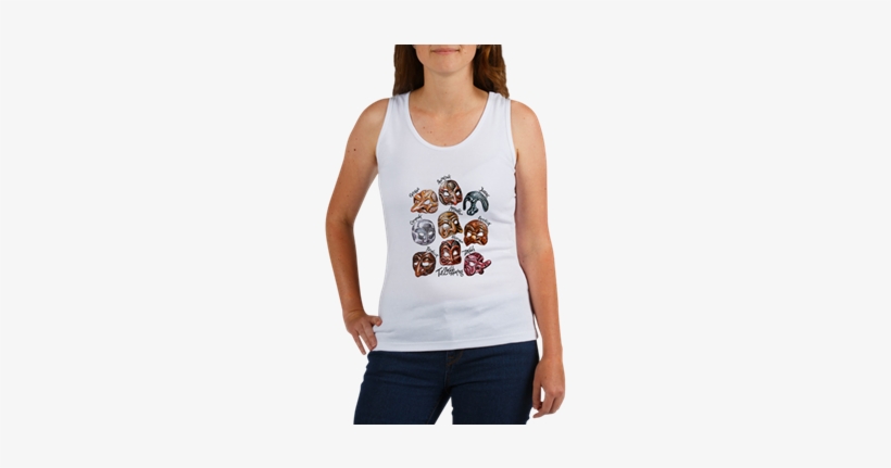 Masks Tank Top - Funny Camel Toe Shirts, transparent png download