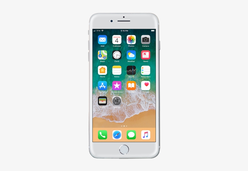 Iphone 8 Plus - Iphone 7 Mobile Phone, transparent png download