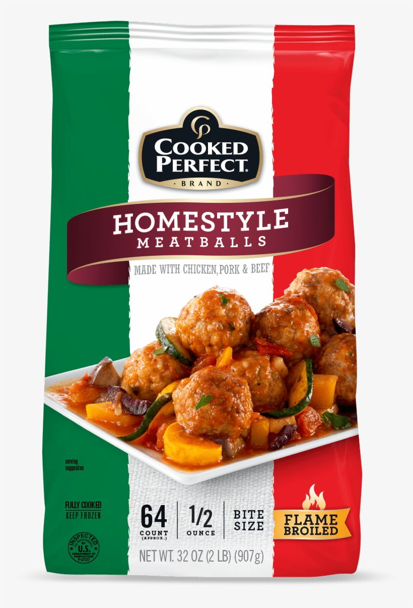Homestyle Meatballs - Cooked Perfect Meatballs, transparent png download