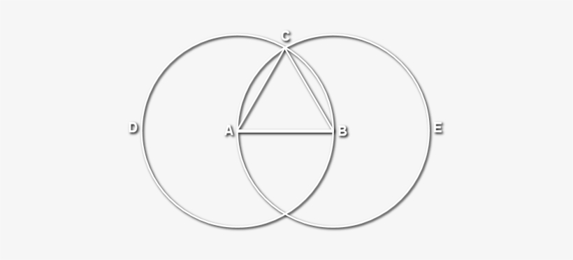 Equilateral Triangle - Circle, transparent png download