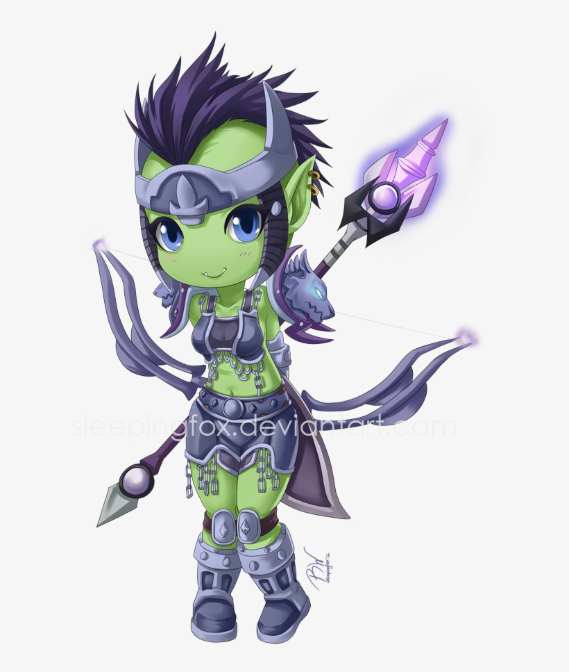 The Daily Frostwolf - World Of Warcraft Anime Orc, transparent png download