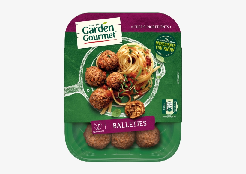 Garden Gourmet Balls - Bocaditos Braseados Vegetarianos Garden Gourmet, transparent png download