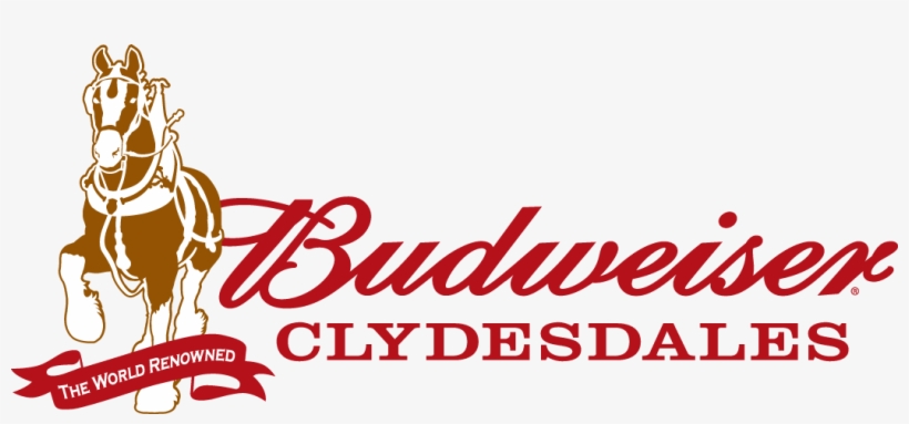 Budweiser Logo Png - Budweiser Clydesdales Logo, transparent png download