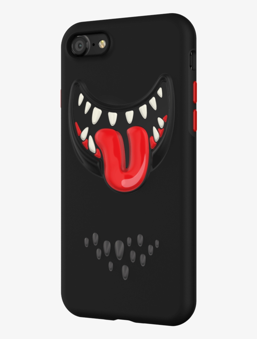 Product Shot - Switcheasy Black Monsters Silicone Case For Apple Iphone, transparent png download