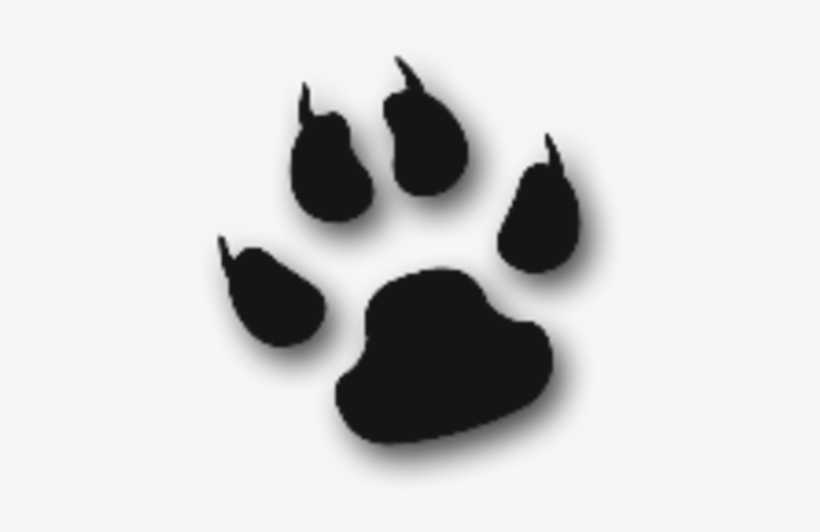 Cool Cat Animal Paw Free Images At Clker Com Vector - Cat Paw Png, transparent png download