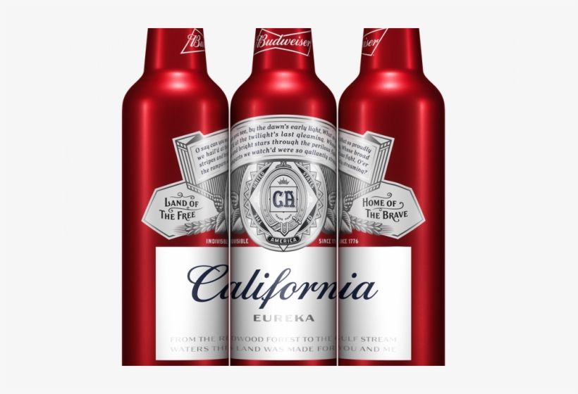 Budweiser Holiday Crate Png Clip Art Freeuse - Florida Budweiser Can, transparent png download