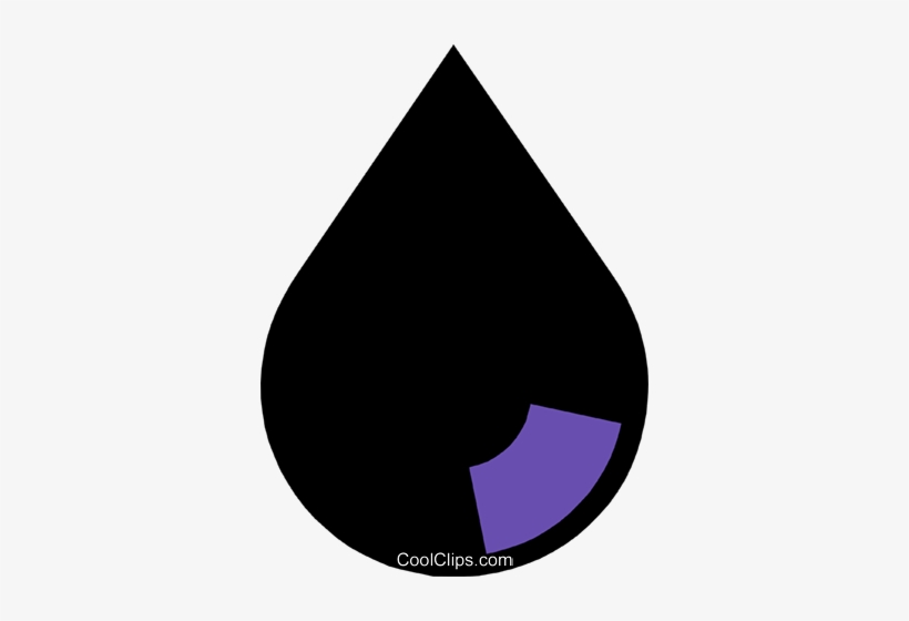 Oil Drop Royalty Free Vector Clip Art Illustration, transparent png download