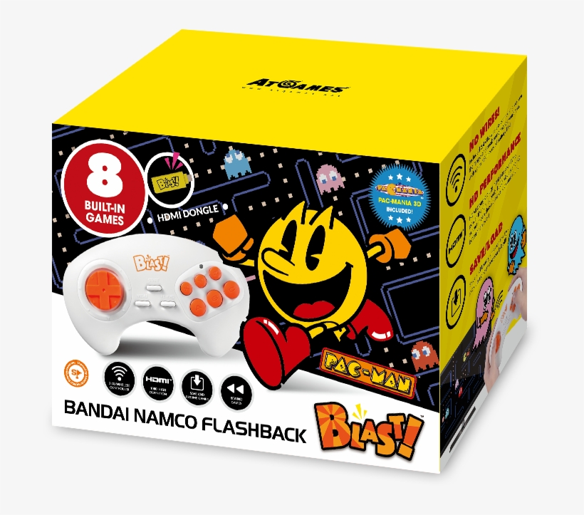 Retro Gaming Plug N' Play - Bandai Namco Flashback Blast, transparent png download