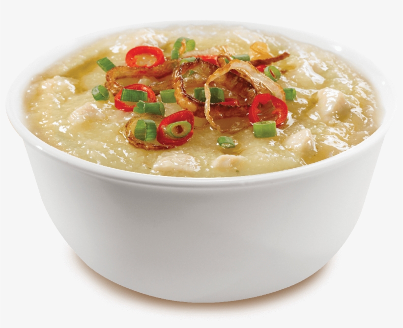 Freshly Cooked, Warm Comfort With Tender Chicken Chunks - Texas Chicken Porridge, transparent png download
