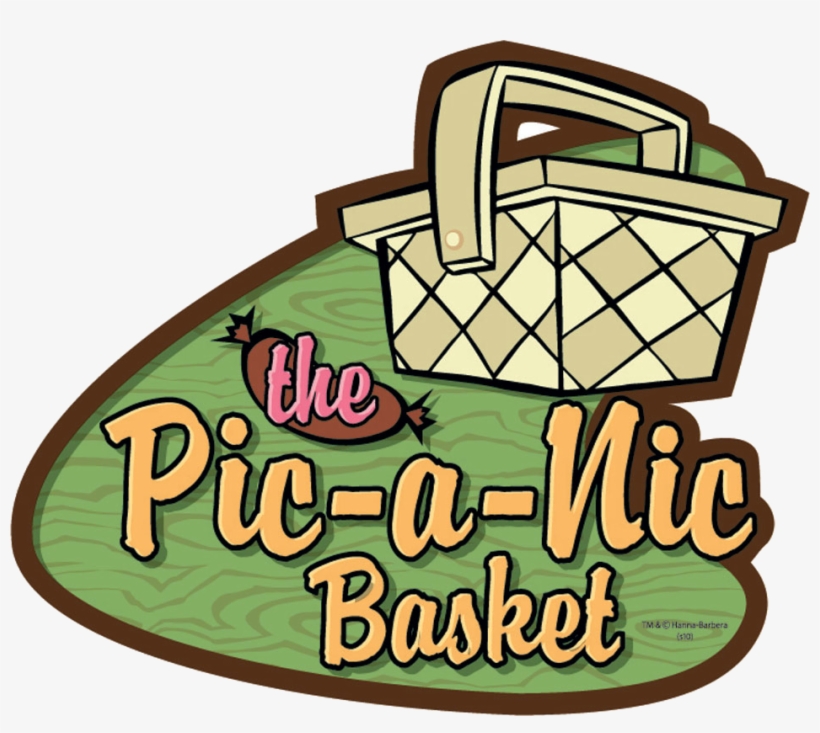 Picnic Basket Clipart Picnic Area - Yogi Bear Picnic Basket, transparent png download