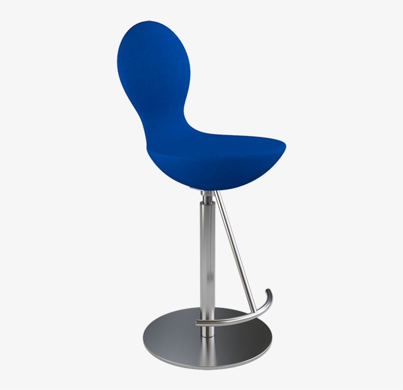Zoom - Blue Bar Chair Png, transparent png download