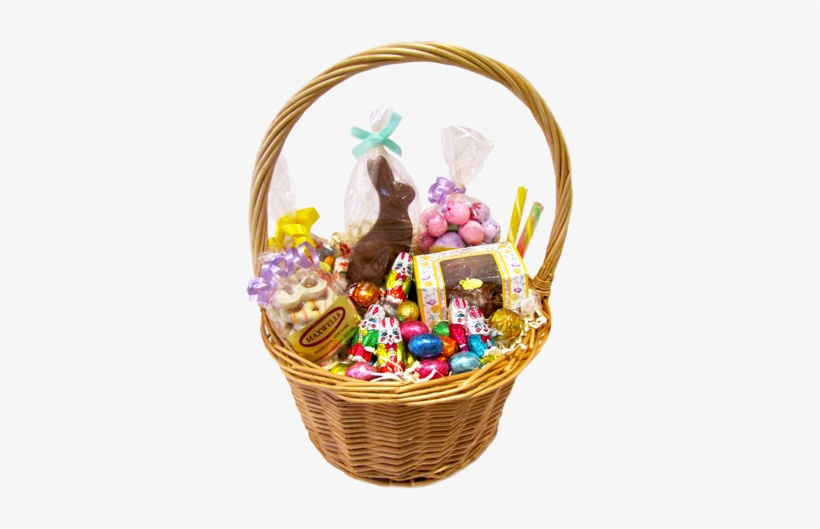 Easter Basket Bunny Png File - Easter Baskets Png, transparent png download