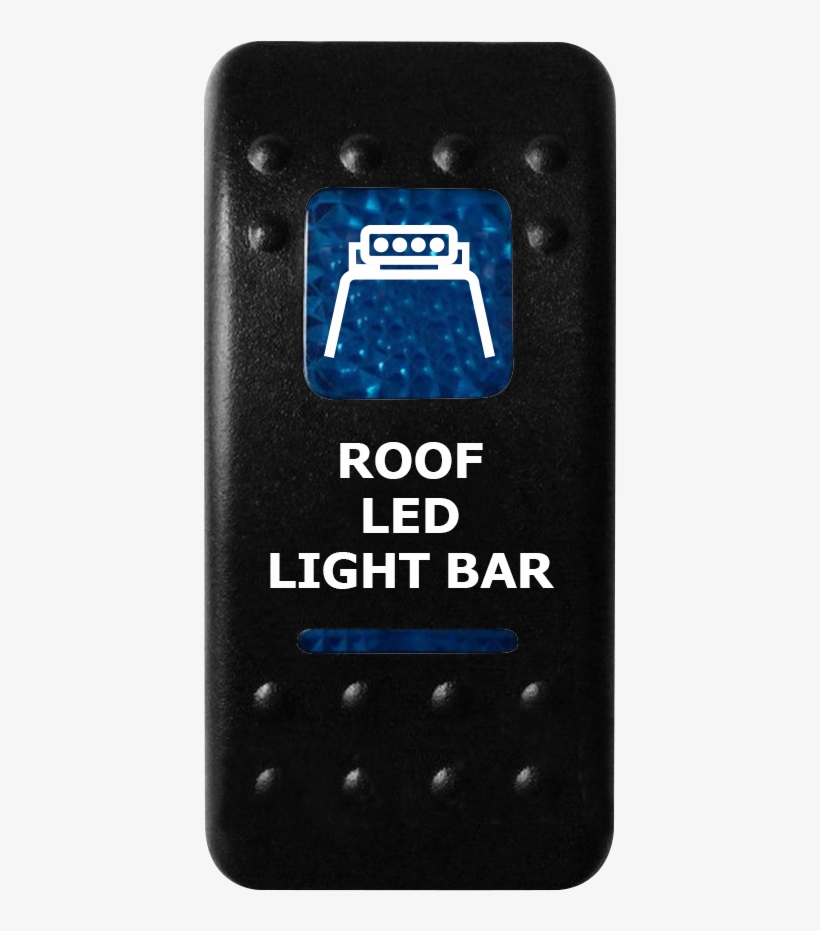 Blue Roof Led Light Bar - Get Back To Work, transparent png download