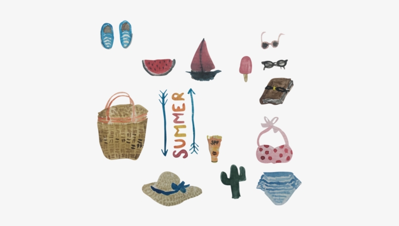 All Things Summer - Storage Basket, transparent png download