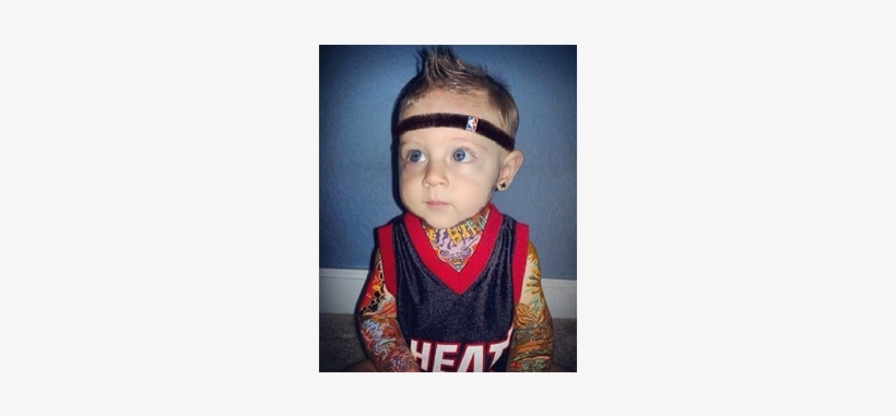 Baby Birdman Fan - Chris Andersen And Son, transparent png download