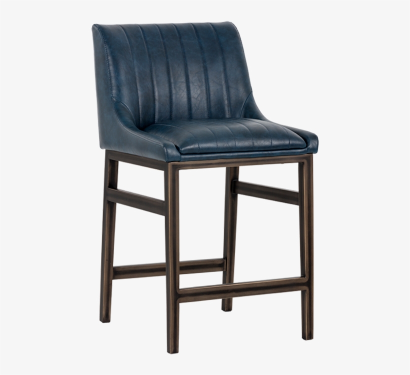 Halden Armless Counter Stool - Sunpan Halden Armless Barstool - Rustic Bronze/vintage, transparent png download