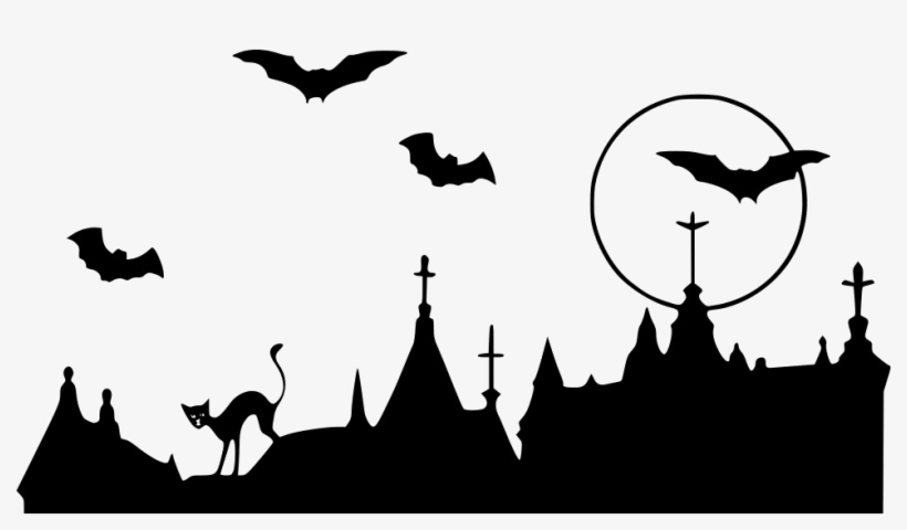 Halloween Bat Free Png Image - All Hallows Eve Clipart, transparent png download