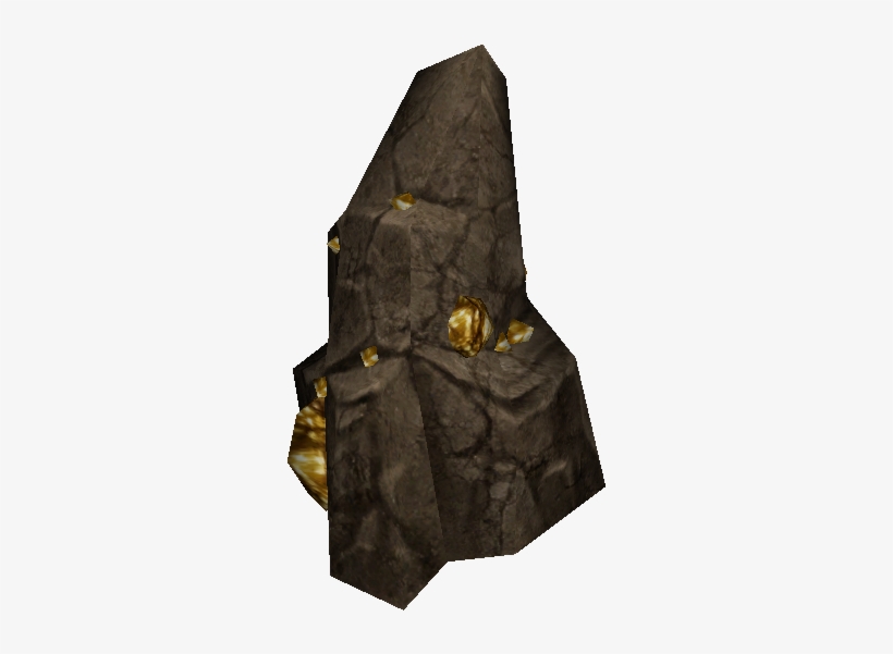Vein Of Gold Ore - Crystal Ore, transparent png download