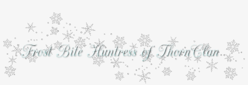 Transparent Snowflakes Clipart - Calligraphy, transparent png download