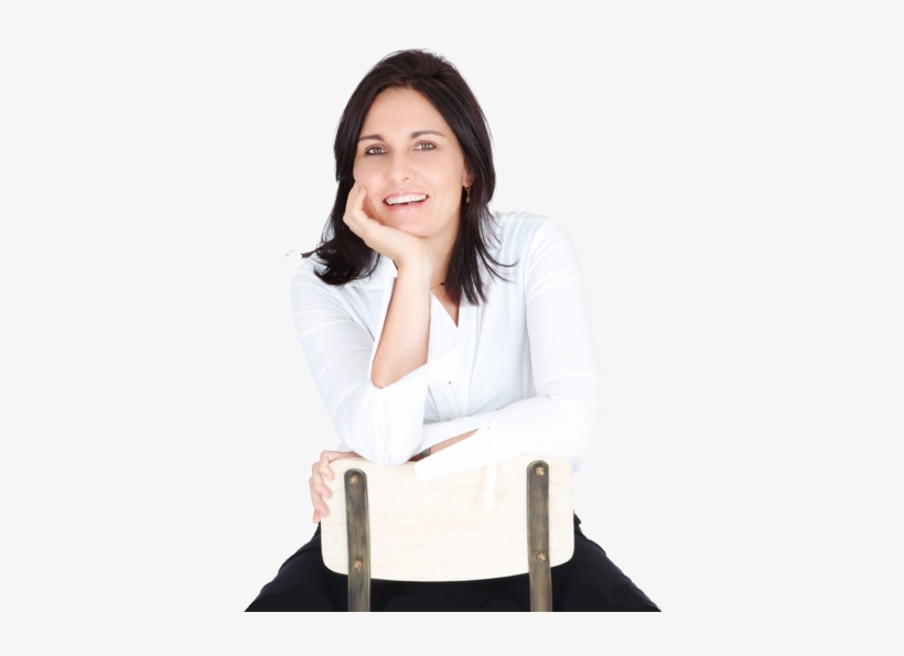 Linda Sitting On Chair - Dr Linda Friedland, transparent png download
