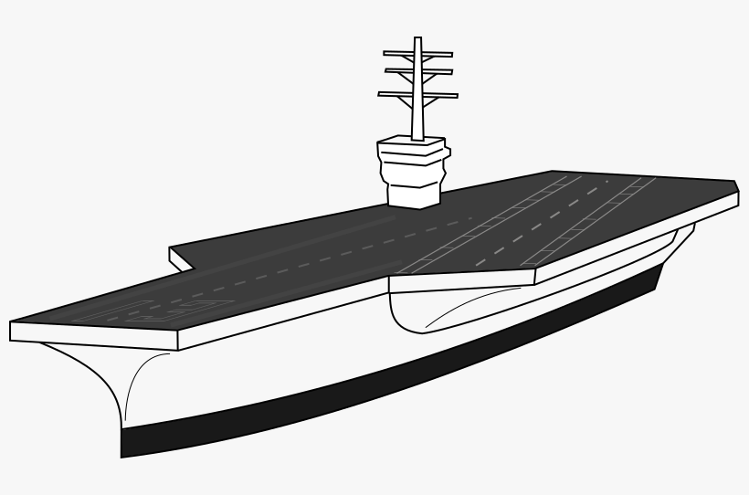 Aircraft Carrier Clipart, transparent png download