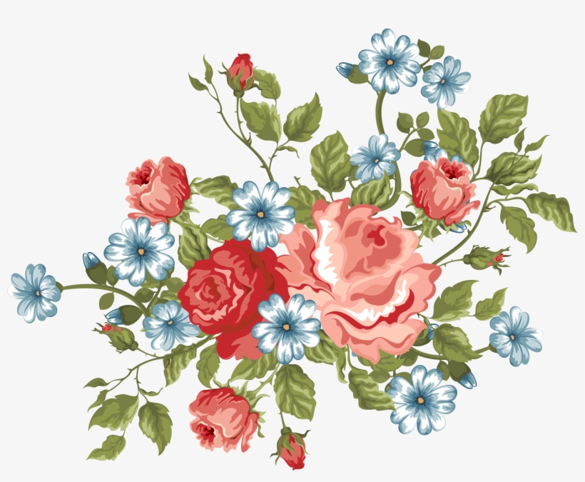 Embroidery Png Transparent - I'm Sorry - Red Pink Hearts Flowers, transparent png download